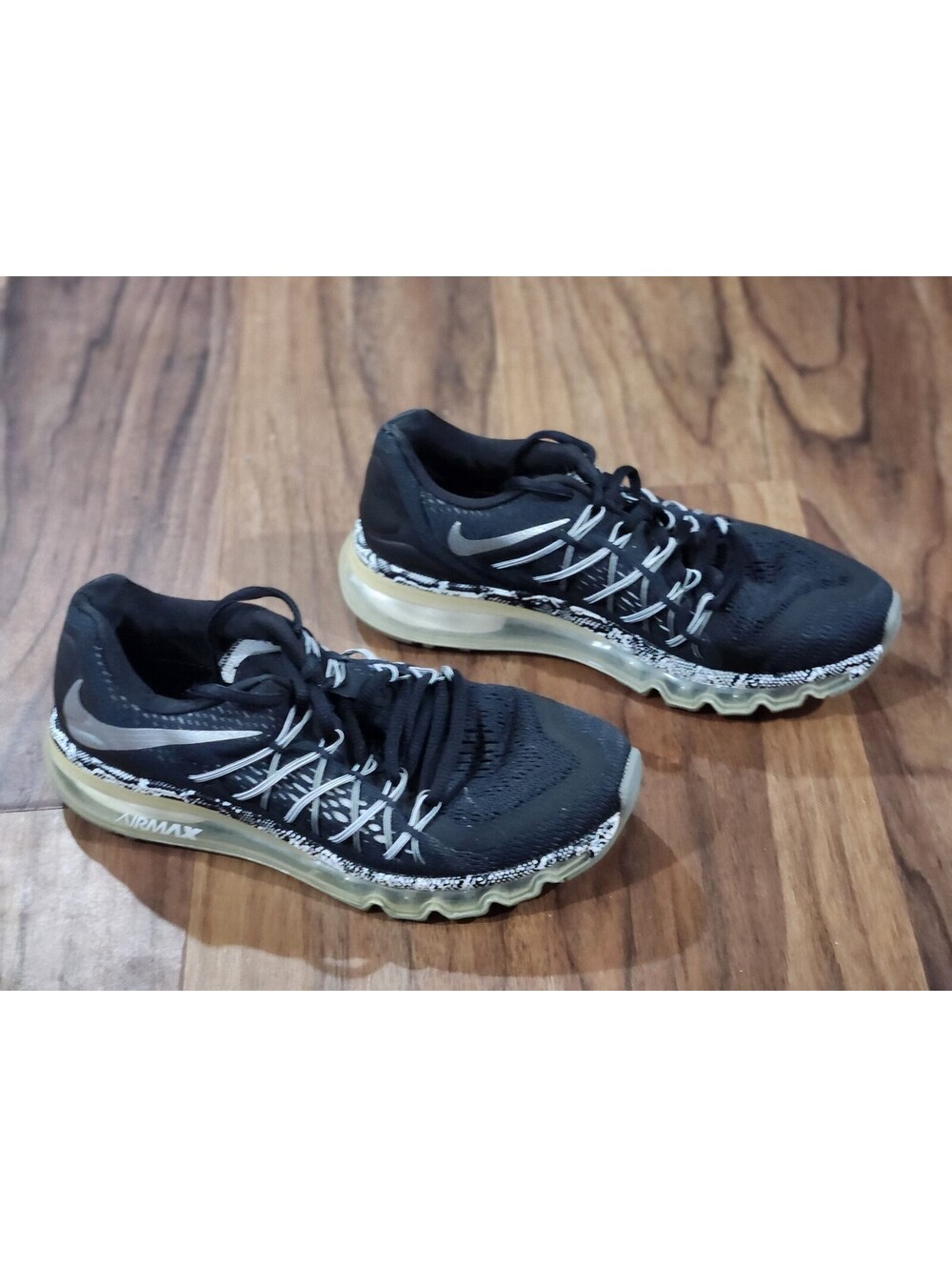 Nike Air Max Boys Shoes Size 6Y Black